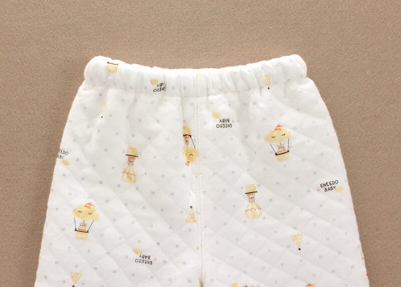 Mùa đông bé đảo bé cotton áo len nhiệt đồ lót nam và nữ trẻ em không có đường may xương bông quần mùa thu quần áo trẻ sơ sinh