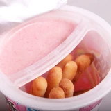 Meiji Xinxin Cup 50G Большая чашка для печенья полоса для печенья+погружение шесть детский день закуски 6 чашек бесплатной доставки