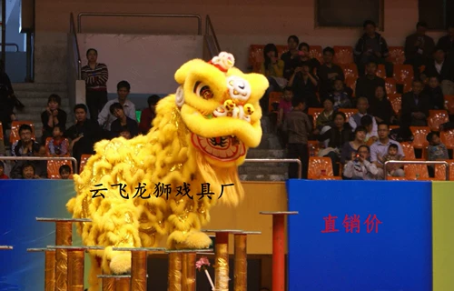 Продвижение австралийской шерсти южного льва. Стандарт Lion № 3 № 3 взрослые двойные львы головы новой львиной танцевальной головы Lion Head