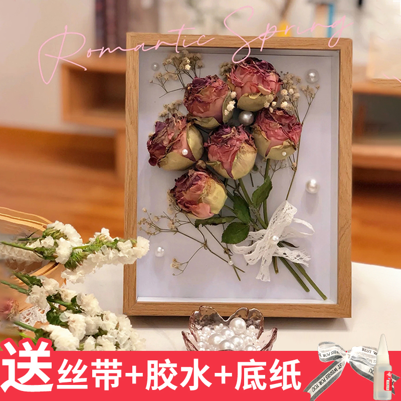 3D Hollow Specimen Frame A4 DIY Handmade Photo Frame Display Stand for Butterflies, Insects, Clay, Dried Flowers, Thickened Display Frame