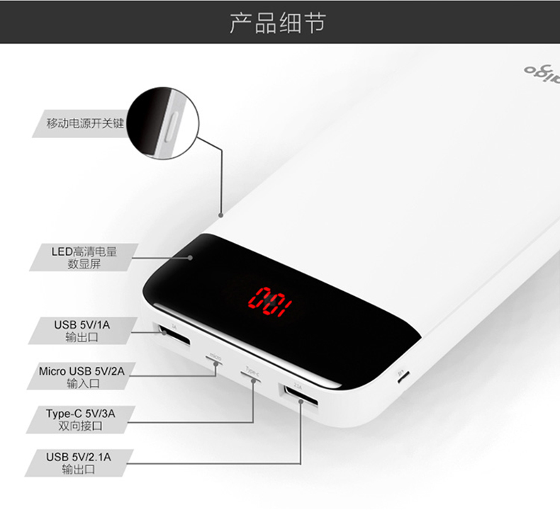 Patriot sạc kho báu 30000M mAh siêu mỏng di động dung lượng lớn sạc nhanh điện thoại di động dễ thương điện thoại di động phổ thông mini vivo Huawei 3 triệu mAh chính thức tùy chỉnh logo - Ngân hàng điện thoại di động sạc dự phòng mi