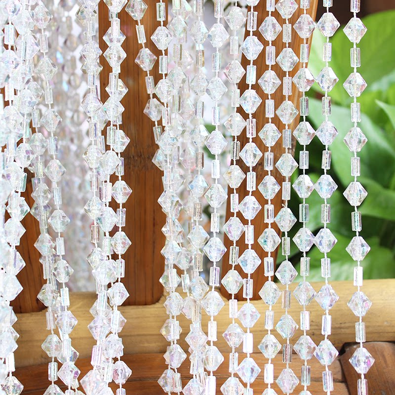 Wedding Celebration Stage Bead Curtain Crystal Tree Line Strings Curtain Props DIY Decorative Door Curtain Partition to be sold by catfish