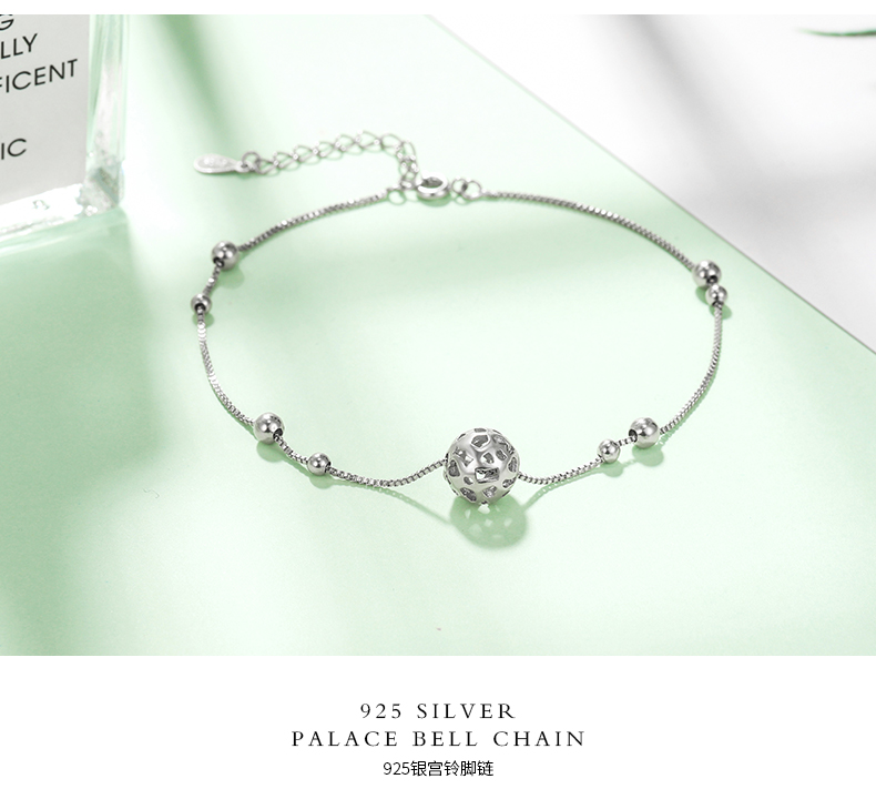 Bracelet de cheville Femme KAILA en Argenterie - Ref 3104792 Image 18