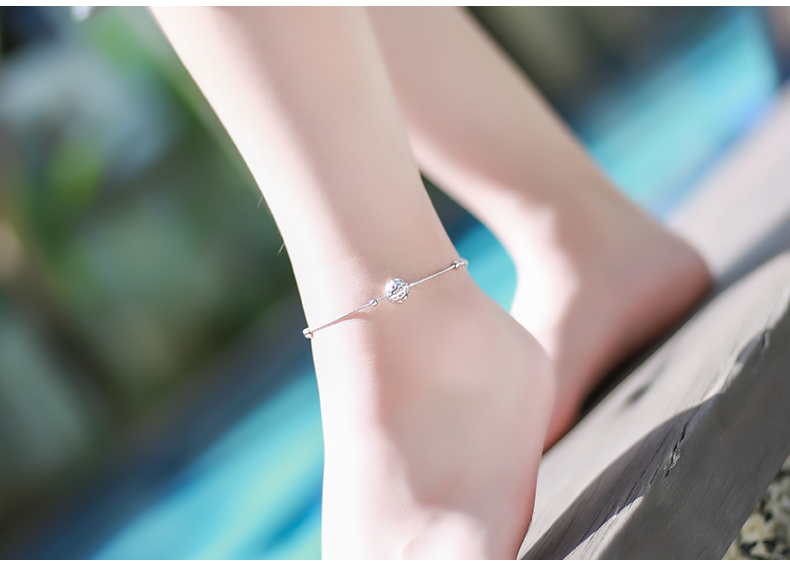 Bracelet de cheville Femme KAILA en Argenterie - Ref 3104792 Image 20