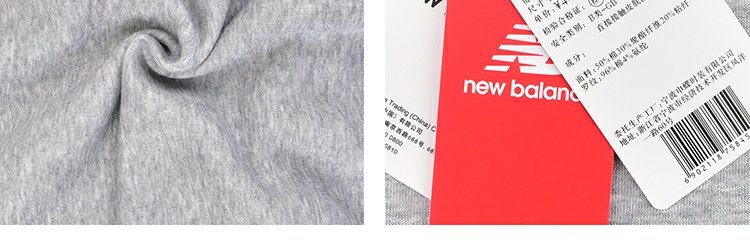 New Balance NB áo khoác nữ chính thức cộng với áo len nhung áo len thể thao mặc giản dị AWT83561 - Thể thao lông cừu / jumper áo đôi hoodie