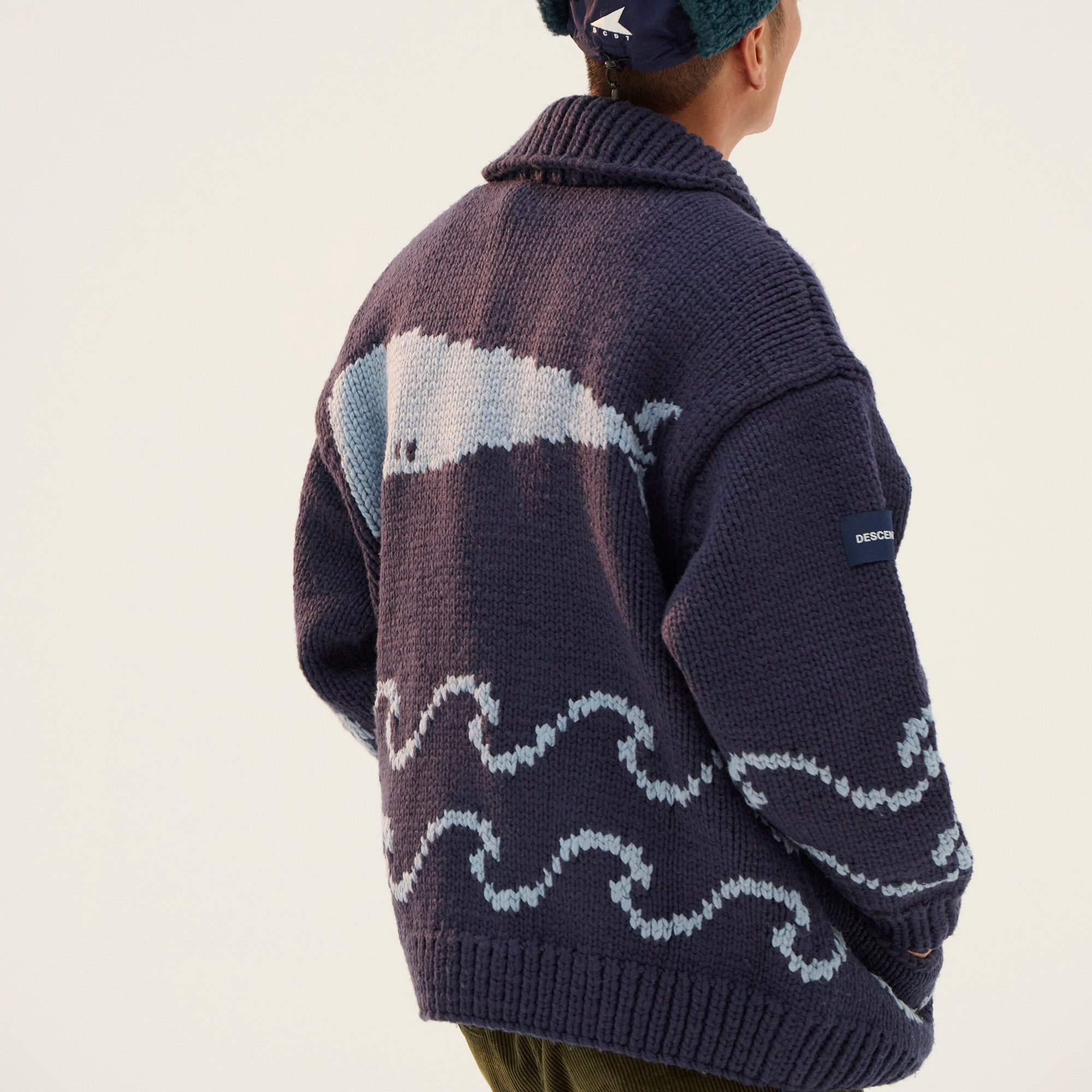 DESCENDANT / CACHALOT COWICHAN SWEATER ③ DESCENDANT 25AW DESCENDANT CACHALOT COWICHAN SWEATER 3 CACHALOT