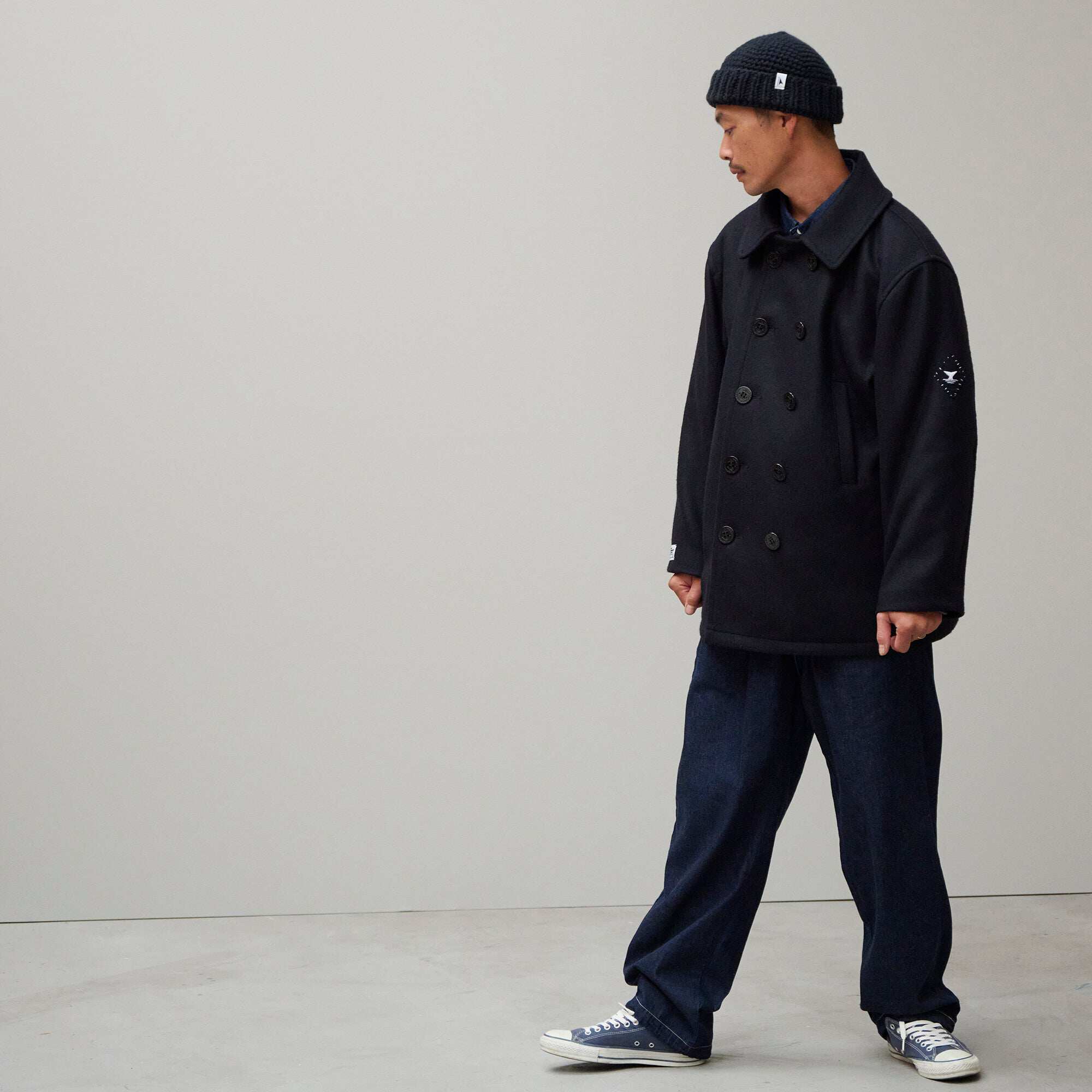 descendant 25aw SUB WOOL COAT ピーコート 2 DESCENDANT/SUB WOOL 