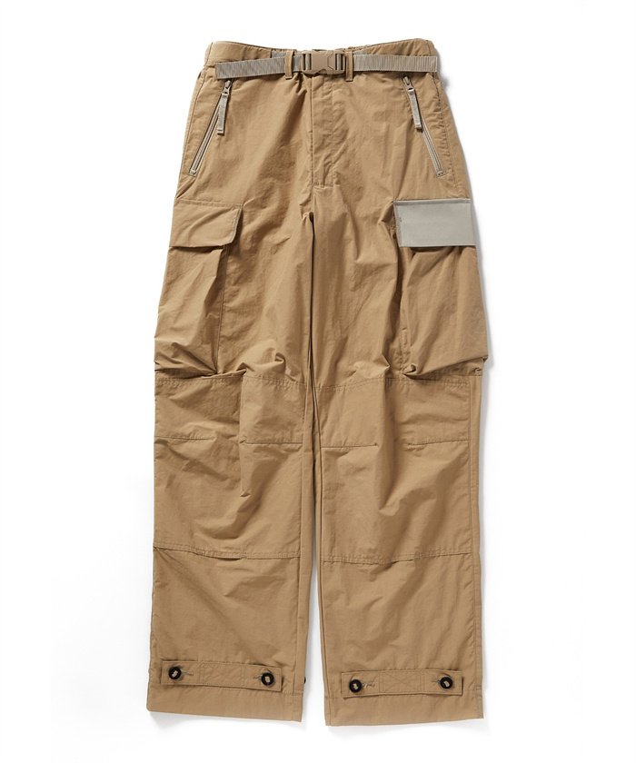 A tree N HOOLYWOOD TEST PRODUCT straight cylinder tooling multi-pocket loose pants 22SS