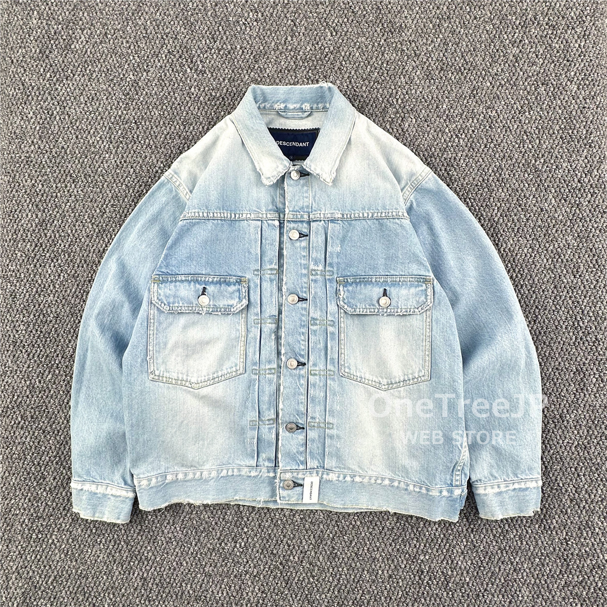 DESCENDANT 25AW TRUCKER DENIM JACKET送料込み DESCENDANT TRUCKER DENIM JACKET DESCENDANT/TRUCKER DENIM JACKET