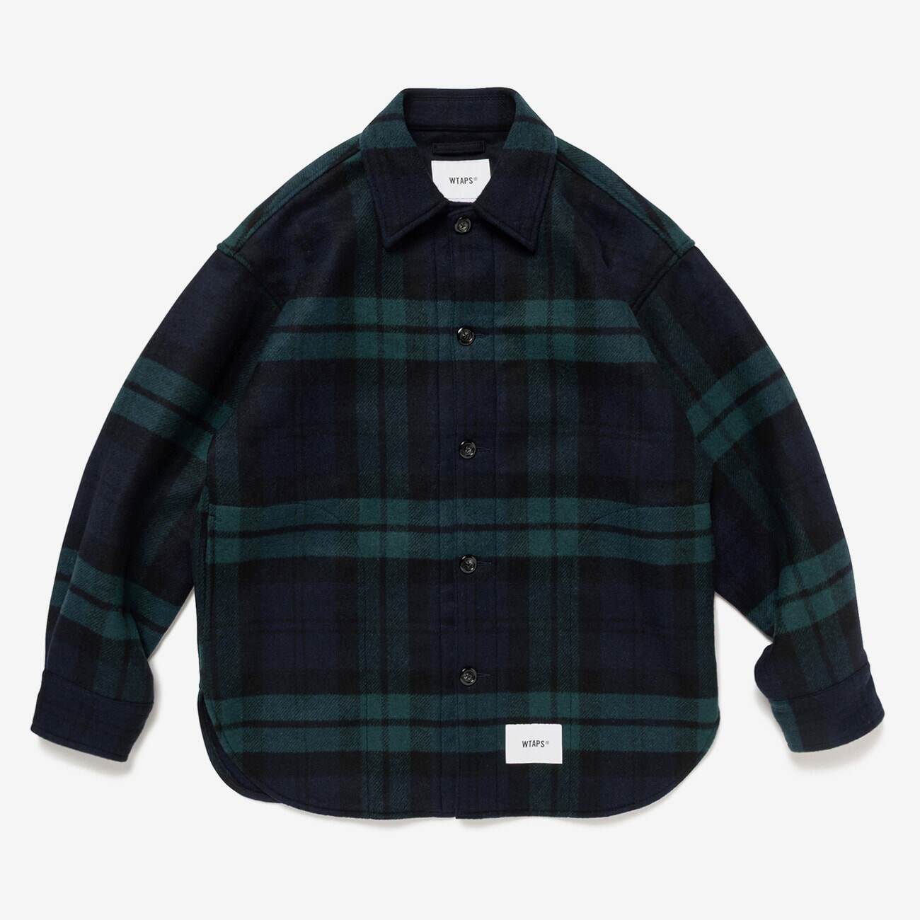 国仓WTAPS WCPO/JACKET/WOPL.MELTON.TEXTILE 格纹衬衫夹克25AW评价- 淘宝网