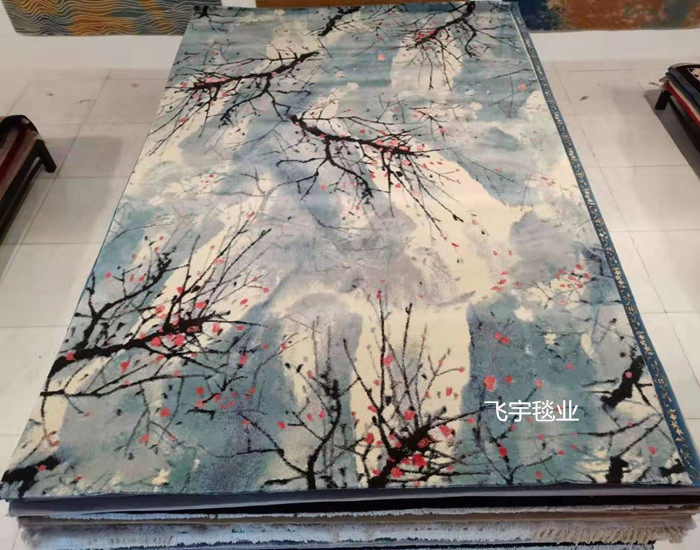 товар из китая 优质新毛客厅地毯 书房茶几卧室地毯 家居家用装饰地毯纯羊毛地毯 Feiyu