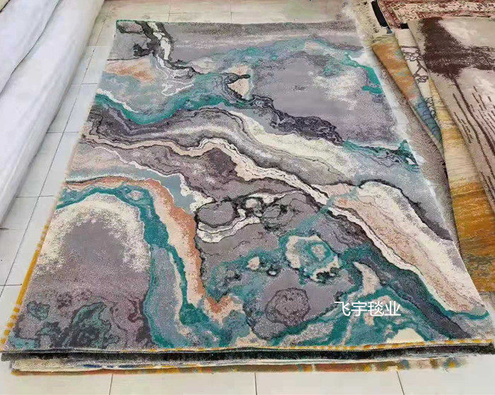 товар из китая 优质新毛客厅地毯 书房茶几卧室地毯 家居家用装饰地毯纯羊毛地毯 Feiyu