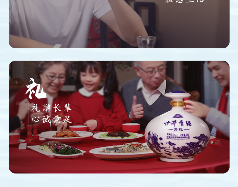 安享好物 安享A级白酒-古井贡青花古井贡酒 企标 