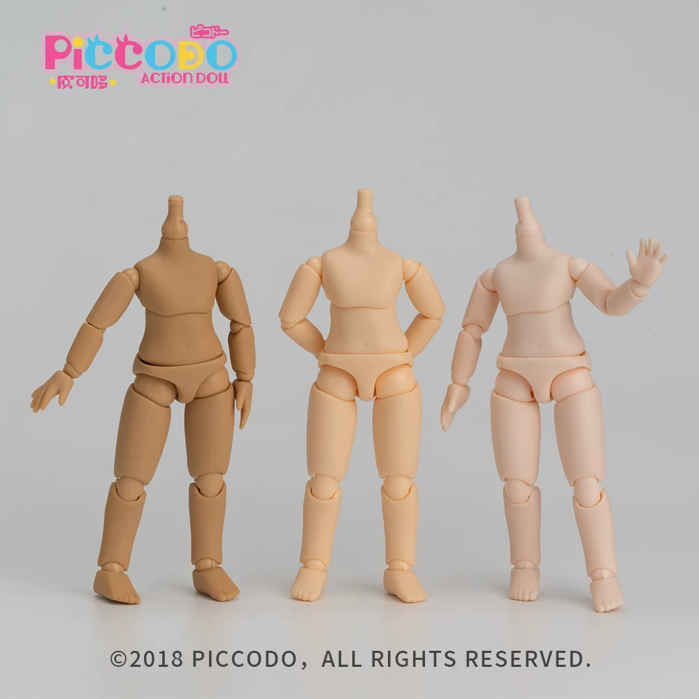Оригинальный корпус Piccodo body p9 p10 кукольное телосложение, 12 точек, BJD GSC OB11 аналогичный размер