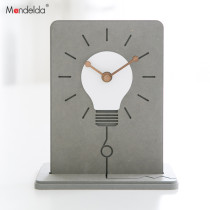 mandelda modern simple desktop ornaments hanging clock Nordic living room bedroom home desk clock silent clock