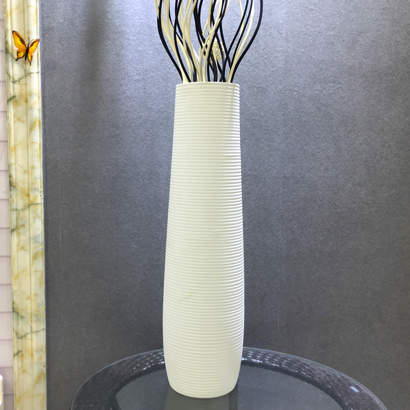 Ceramic landing high vase decoration living room modern simple dry branches flower arrangement European home decoration