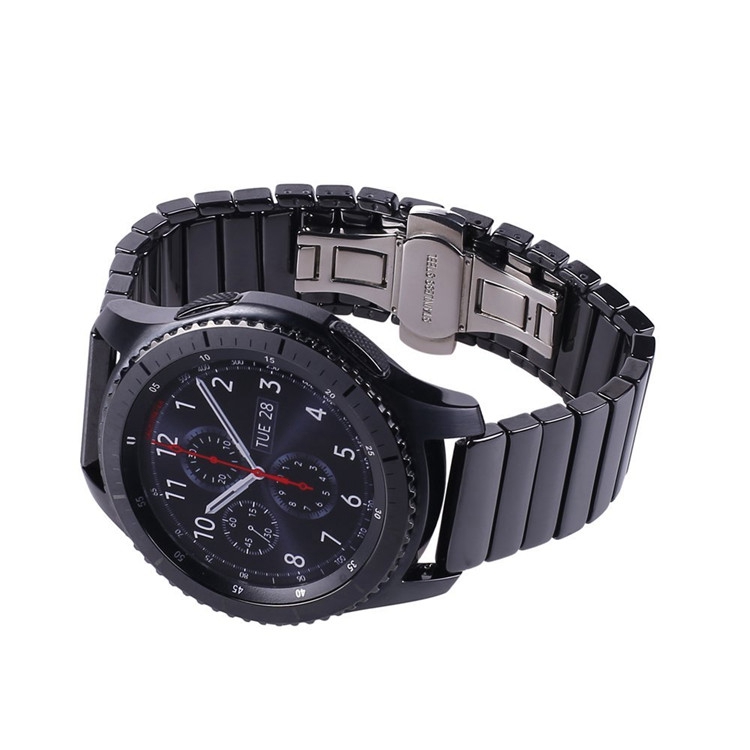 72H出貨 佳明 Vivoactive 4 手錶帶 陶瓷錶帶 智能手錶帶 替換腕帶 一株陶瓷手錶帶 時尚簡約 22MM 商務型手錶帶