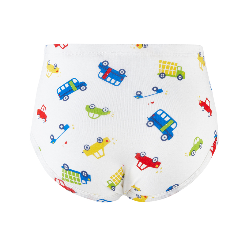 Aimer Kids love children angel pants MODAL printed boy mid-waist briefs