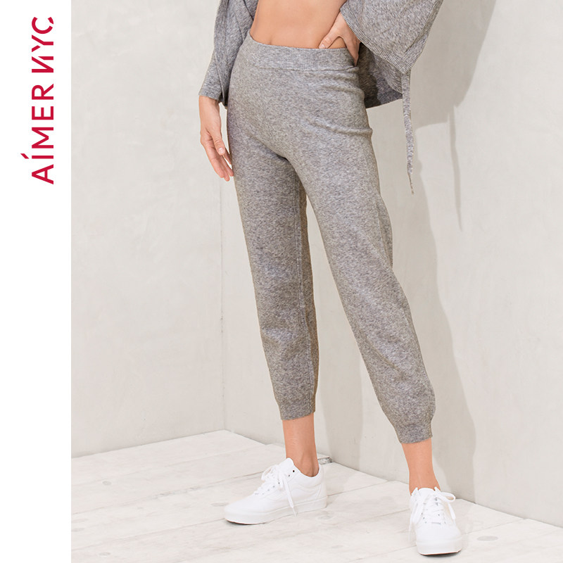 AIMERNYC Home Conserve women Outer wear Sleeping Pants NOMAD Normade-up Long pants AN470351
