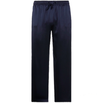 Mr. Admire Home Mens 21AW Luxury Silk Home Luxury Mulberry Silk Casual Pants NS42E871