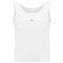 Adoring girl tits cherry party girl one stage long vest AJ115F451