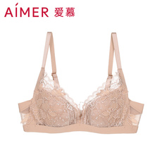 Бюстгальтер aimer爱慕春晓3/4无纺布薄内衣女大胸显小大罩杯文胸am123031
