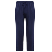Mr. Admiration 23AW indulges in silky home modal trousers for men to wear outside pajamas NS42L111