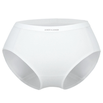 Adoring girl underwear little ice skin girl moisture absorbing quick drying antibacterial mid-waist boxer briefs AJ123E082