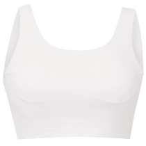 Adoring girl breast skin houndstooth girl no rims thin cup student first stage mid-length vest AJ115F481