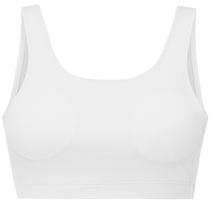 Adoring girl warm seaweed modal student adolescent class A 3A antibacterial soft one-stage mid-length vest