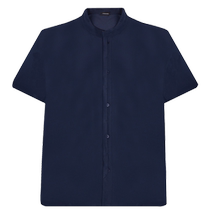 Mr. Admiration 24SS Rulin Comfortable Summer Stand Collar Cardigan Short Sleeve Home Men NS41K901