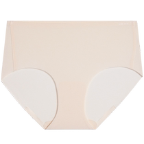 Aimu Seaweed Sleeping Underwear Womens Net Mark Bottom Mid-waist Boxer Briefs AM239651