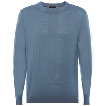 Mr. Aimu mens woolen round neck pullover long-sleeved top NS81K251