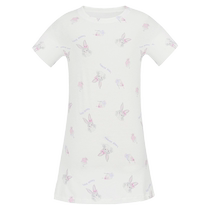 (Milk Leather Clothes) Admiration Childrens Home Clothes Girls Five-quarter Sleeve Nightgown Three-quarter Sleeve Nightgown AK144E301
