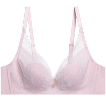 (Admiration 1993 Series) Petal Bra Womens Thin Anti-Bumping Big Breast Showing Small Soft Support Bra AM138501