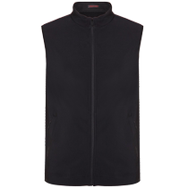 M. Admiration porte des hommes automne et hiver monocouche micro-élastique col montant décontracté sans manches gilet à fermeture éclair NS62J353