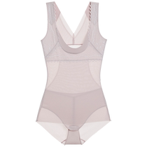 Adore Body 24AW Simple Plastic Womens Cotton Sexy Thin Shaping One-piece Boxer Bodysuit AD350491