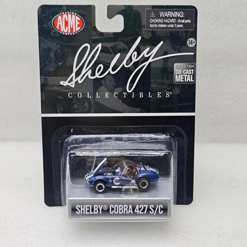 Acme 1:64 Shelby Cobra Shelby Cobra 427 Blue Sc-705-98 Acme 1:64 Shelby Cobra Shelby Cobra 427 Blue Sc-705-98