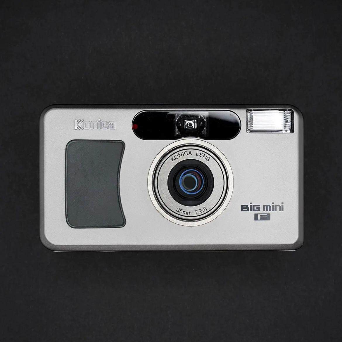 KONICA BiG 貯めよ mini F フィルムカメラ 動作確認済み