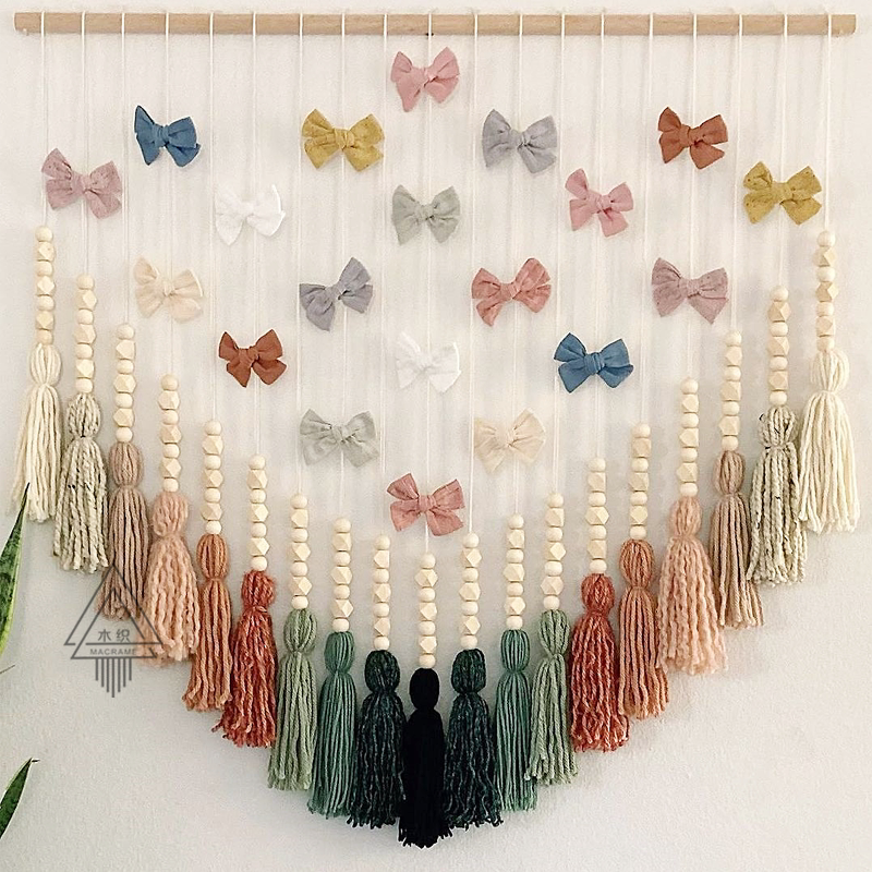 (Childhood) Ins Wind Hairpin Clip Wall Containing Hanging Accessories Children's Photography Props Teenage Girl Hearts Hair Line Ears Trim