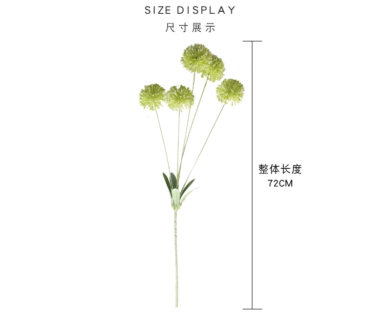 Hoa Dream Valley Dandelion Hydrangea Hoa nhân tạo Hoa giả Phòng khách Hoa Trang trí nhà mới Trang trí nhà - Hoa nhân tạo / Cây / Trái cây