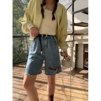 Джинсовая юбка, летние шорты, брендовые штаны, делается под заказ, высокая талия, свободный прямой крой