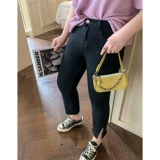 Летние штаны, черные джинсовые джинсы, делается под заказ, коллекция 2021, высокая талия, большой размер, по фигуре