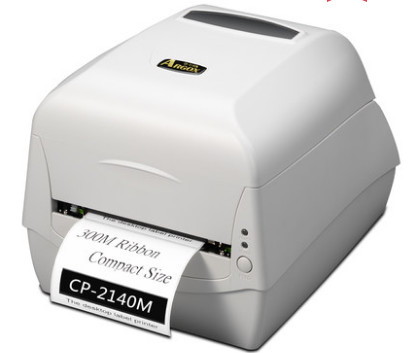 Gift carbon belt ARGOX standing image CP-2140M barcode printer thermal tag washing cloth self-adhesive jewelry tag