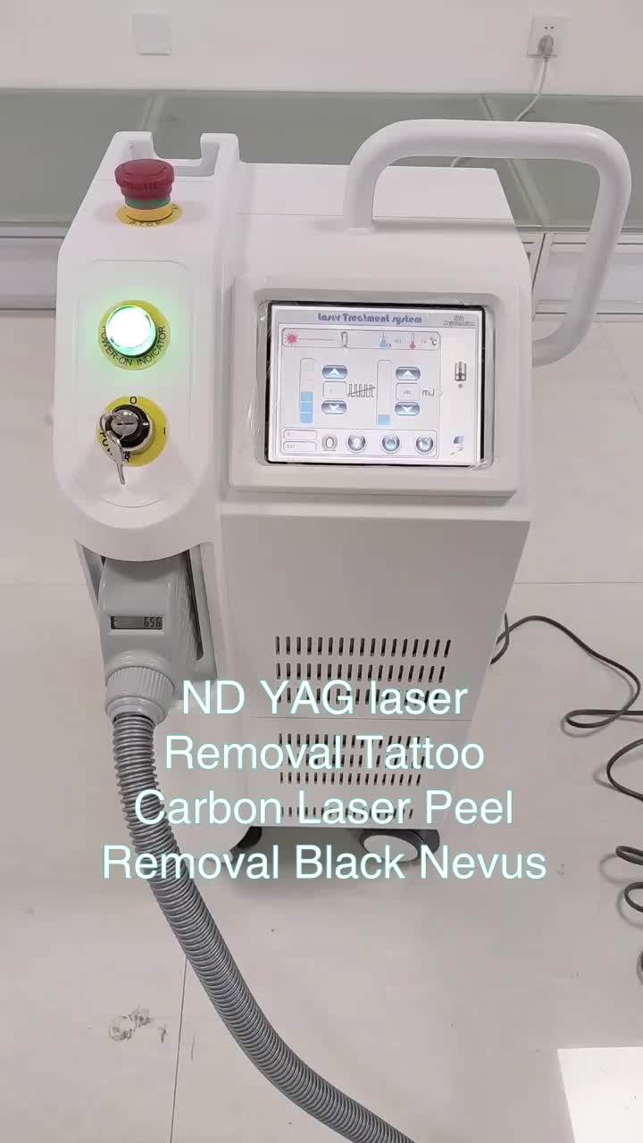 Tattoo Erase Laser Machine Eyebrow Tattoo Permanent Erase System Nd Yag