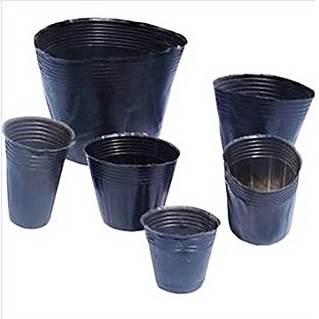 black nutrition cup nursery cup nutrition bowl flower pot