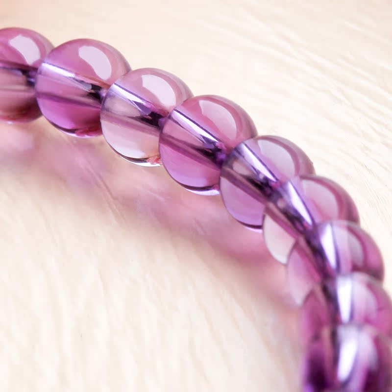 Bracelet de cheville Femme      en Amethyste - Ref 3102220 Image 4