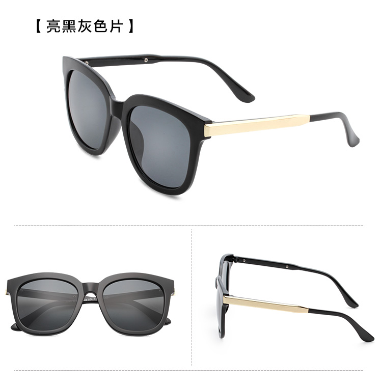 Kính râm nữ kính sao 2018 mới kính râm cá tính nữ tròn mặt nam Hàn Quốc lưới đỏ kính dior