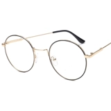 Интернет -знаменитость бокс бокс женская корейская версия хаозана большая рама миопия мужчины сталкиваются с ретро -оригиналом 宿 l ulzzang тот же абзац