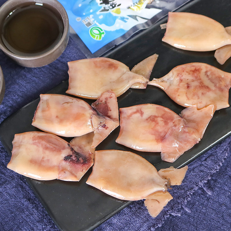 (Buy half a catty and send half a catty) Fat Fuyuan Tiny Flat Squid 500g Zhoushan Seafood Snack Food Specie Snack